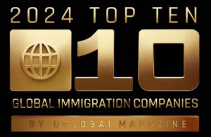 Top 10 Global Immigration Company by UGlobal Magazine
